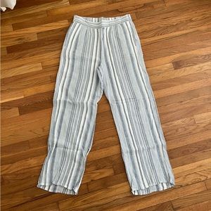 Lauren Conrad Striped Cotton Summer Pant sz M